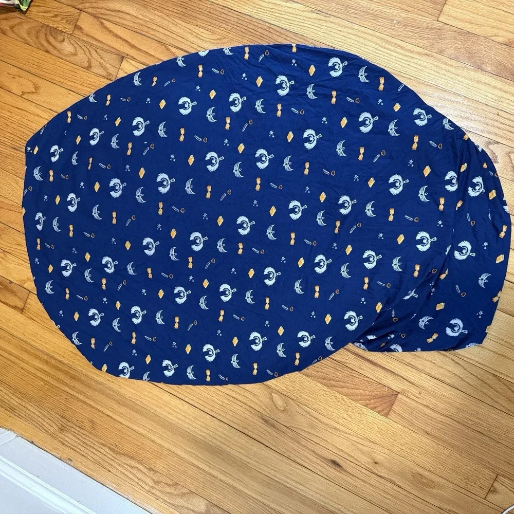 Kyte Baby Ravenclaw Harry Potter Blue Bamboo Crib Sheet